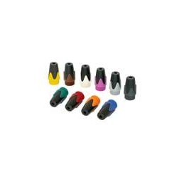 1 pcs : BPX-9-WHITE - Phone Connectors COLORED BOOT PX SERIES PLUG WHITE