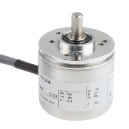1 pcs - Kübler KIS40 Series Incremental Incremental Encoder, 2048 ppr, RS422 Signal, Solid Type, 6mm Shaft