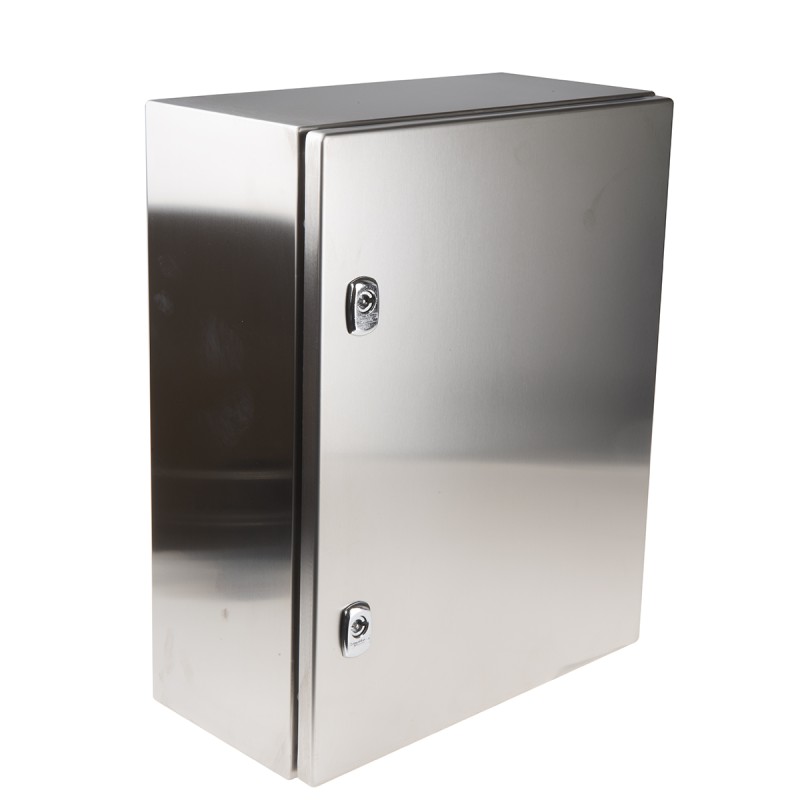 1 pcs - Schneider Electric Spacial S3X Series 304 Stainless Steel Wall Box, IP66, 500 mm x 400 mm x 200mm