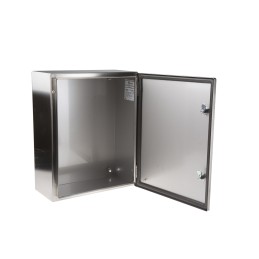 1 pcs - Schneider Electric Spacial S3X Series 304 Stainless Steel Wall Box, IP66, 500 mm x 400 mm x 200mm
