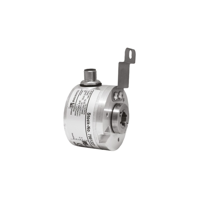 1 pcs - RS PRO Absolute Absolute Encoder, 8192 ppr, Gray Signal, Hollow Type, 14mm Shaft