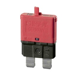 1 pcs - ETA Thermal Circuit Breaker - 1616 Single Pole 32V Voltage Rating, 10A Current Rating