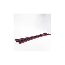 1 pcs : VFP-1-48'-Black-Bulk - Heat Shrink Tubing & Sleeves 2:1 Thin Wall 1, 48' Black