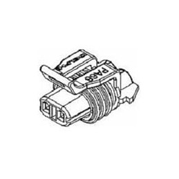 1 pcs : 12052646 - Automotive Connectors 2P FEM CONNECTOR M/P 150 SERIES