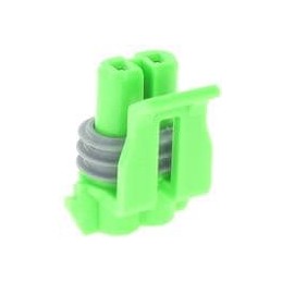 1 pcs : 12052642 - Automotive Connectors 2P FM LT GRN CON ASY MP 150 SERIES 14AMP