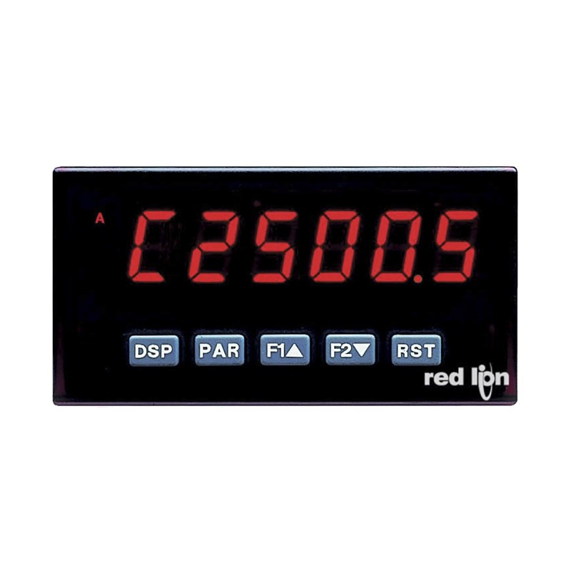 1 pcs - Red Lion PAX Timer Display Unit, 6 Digit, 50Hz, 85 - 250 V ac