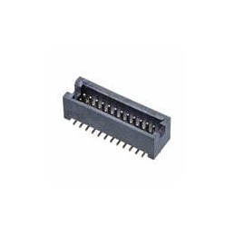 1 pcs : M50-4911245 - Headers & Wire Housings 12+12 DIL SMT Shrd P/HDR W/PEGS