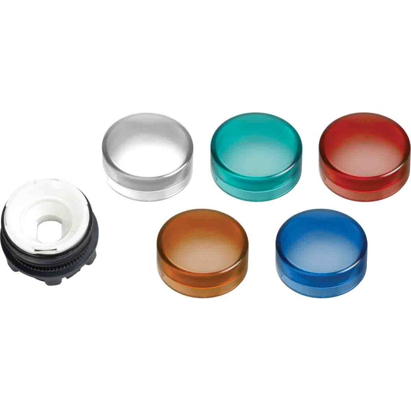 1 pcs - Schneider Electric 5 Colour Options Pilot Light Head, 22mm Cutout ZB5 Series