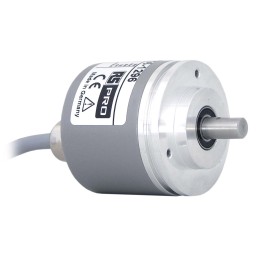 1 pcs - RS PRO Incremental Incremental Encoder, 360 ppr, HTL Signal, Solid Type, 8mm Shaft