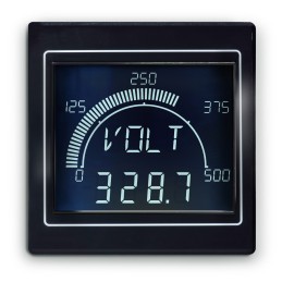 1 pcs - Trumeter LCD Process Meter, 68mm x 68mm