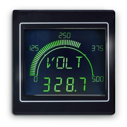 1 pcs - Trumeter LCD Process Meter, 68mm x 68mm