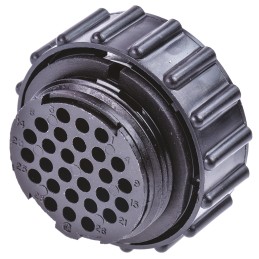100 pcs - TE Connectivity Circular Connector, 28 Contacts, Cable Mount, Plug, Male, CPC Series 2 Series