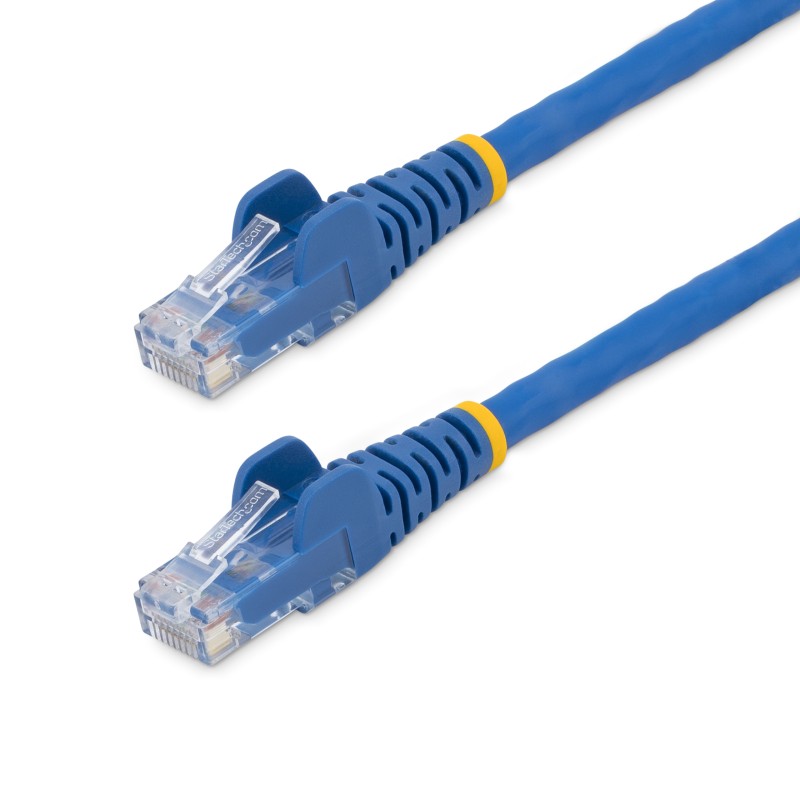 1 pcs - StarTech.com Cat6 Male RJ45 to Male RJ45 Ethernet Cable, U/UTP, Blue LSZH Sheath, 10m
