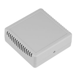 1 pcs - RS PRO Light Grey ABS General Purpose Enclosure, IP20, IK06, Light Grey Lid, 100 x 100 x 35.3mm