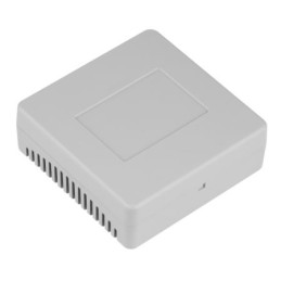1 pcs - RS PRO Light Grey ABS General Purpose Enclosure, IP20, IK06, Light Grey Lid, 100 x 100 x 35.3mm