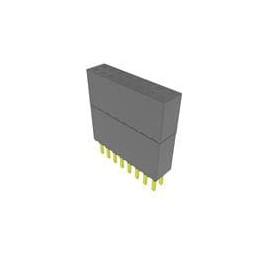 1 pcs : ESW-108-44-G-D - PC/104 Connectors .100' Elevated Socket Strip