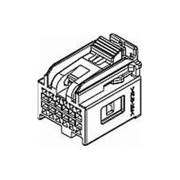 1 pcs : 15483208 - Automotive Connectors CON MP HVT 12W FEM ASY