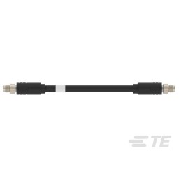 1 pcs - TE Connectivity Straight Male SPE to Male SPE Ethernet Cable, 15m
