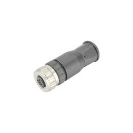 1 pcs : 21033192401 - Circular Metric Connectors M12 A 04P FE SCREW STRAIGHT