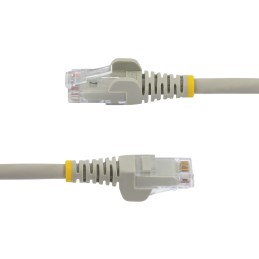 1 pcs - StarTech.com Cat6 Straight Male RJ45 to Straight Male RJ45 Ethernet Cable, U/UTP, Grey LSZH Sheath, 1m, Low Smoke Zero