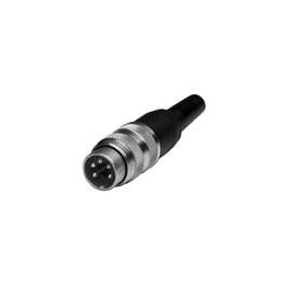1 pcs : T 3360 010 - DIN Connectors 5 Pin Male, Cable Mount