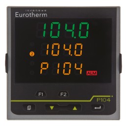1 pcs - Eurotherm Piccolo P104 PID Temperature Controller, 96 x 96mm, 3 Output Logic, Relay, 24 V ac/dc Supply Voltage