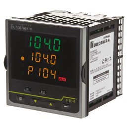 1 pcs - Eurotherm Piccolo P104 PID Temperature Controller, 96 x 96mm, 3 Output Logic, Relay, 24 V ac/dc Supply Voltage
