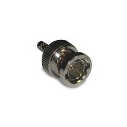 1 pcs : 112133 - RF Connectors / Coaxial Connectors BNC ST CRIMP PLUG RG179 75 OHM BR