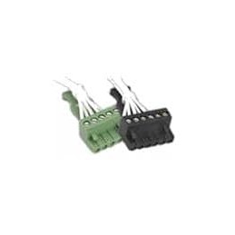 1 pcs : ELFP0321P0 - Pluggable Terminal Blocks R/A Plug W/SR .2in 3pos