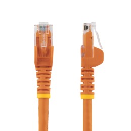 1 pcs - StarTech.com Cat6 Male RJ45 to Male RJ45 Ethernet Cable, U/UTP, Orange PVC Sheath, 7m, CMG Rated