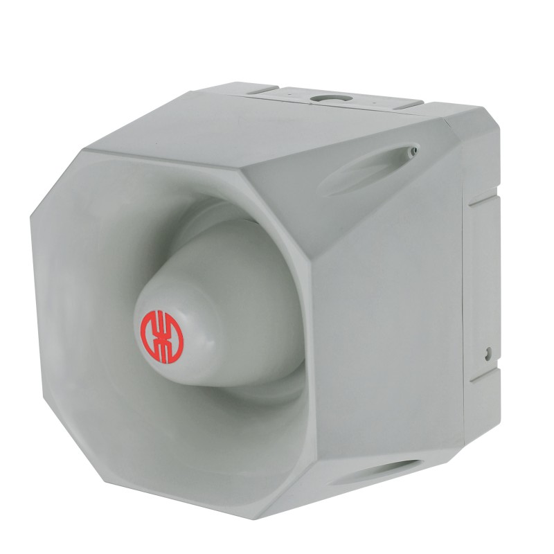 1 pcs - Werma 142 Series Electronic Sounder, 18 - 30 V, 105dB at 1 m, IP65, 42-Tone