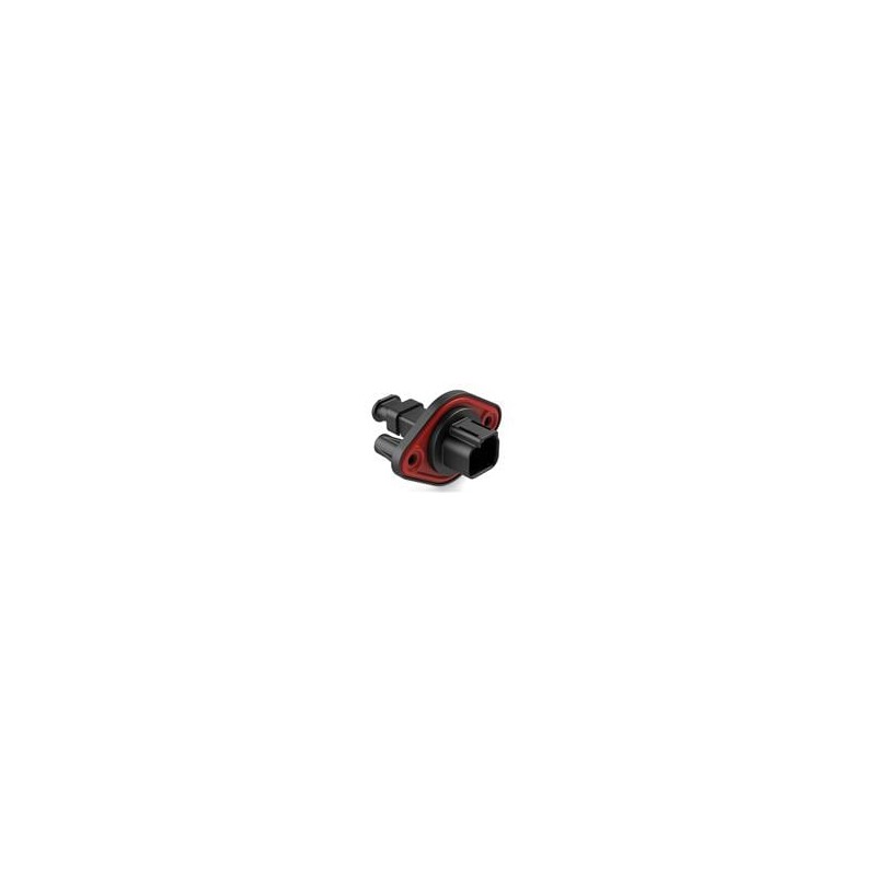 1 pcs : AT04-2P-PM15 - Automotive Connectors 2 Position Receptacle, Pin, Panel Mount, Self-Threading, Strain Relief