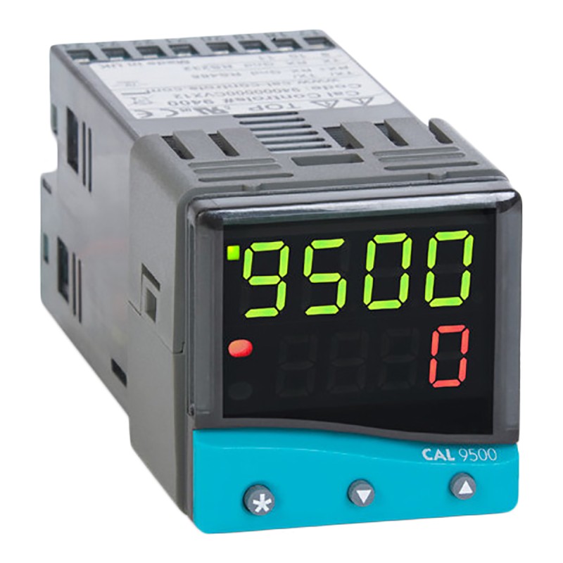 1 pcs - CAL 9500 PID Temperature Controller, 48 x 48 (1/16 DIN)mm, 2 Output Linear, Relay, SSD, 100 V ac, 240 V ac Supply