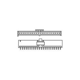 1 pcs : 1888291-6 - FFC & FPC Connectors FLXPAC HDR P 06 ST LF