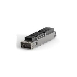 1 pcs : 2342933-2 - I/O Connectors QSFP-DD 1X1 STANDARD W/ EXTRUDED HS