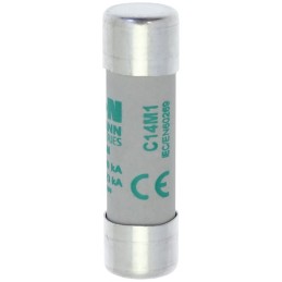 1 pcs - Eaton 1A Ceramic Cartridge Fuse, 14 x 51mm