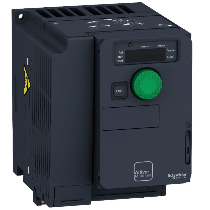 1 pcs - Schneider Electric Variable Speed Drive, 2,2 kW, 3 Phase, 200 - 240 V, 11 A, Altivar Series