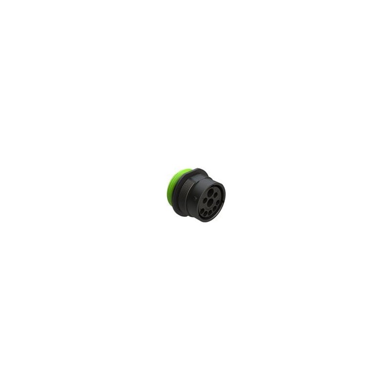 1 pcs : AHDP04-24-91PN-WTA - Standard Circular Connector Size 24, 9 Position Receptacle, Pin, Normal Diameter Seal, Wide Thread 