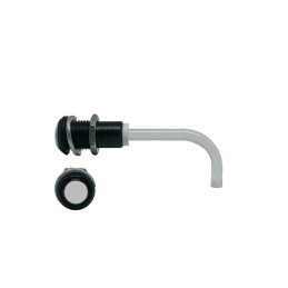 1 pcs - RHD-0900-3000-F9PD67PR Bivar, Panel Mount Right Angle LED Light Pipe, Diffused Round Lens