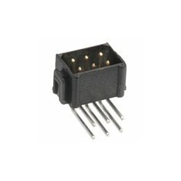 1 pcs : M80-8680822 - Headers & Wire Housings 4+4 POS DIL MALE R/A UNLATCHED TIN/LD