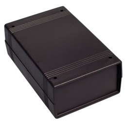 1 pcs - RS PRO Black ABS Enclosure, IP30, IK06, 147.6 x 92.5 x 50.3mm