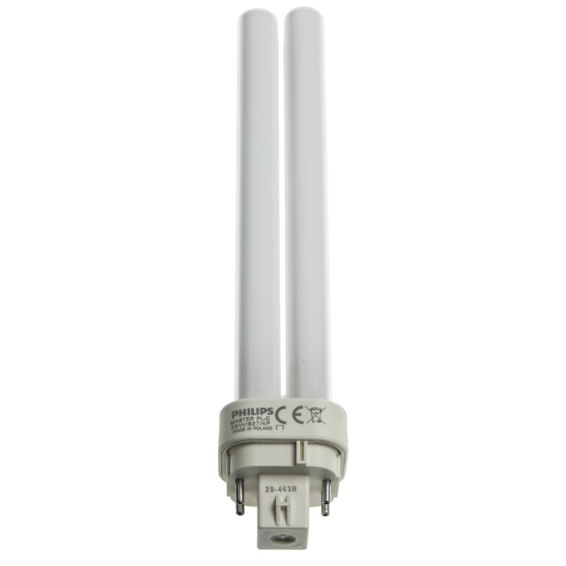 1 pcs - G24q-3 2D Shape CFL Bulb, 26 W, 2700K, Warm White Colour Tone