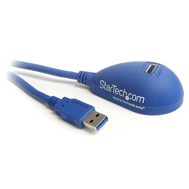 1 pcs - StarTech.com USB 3.0 Cable, Male USB A to Female USB A USB Extension Cable, 1.5m