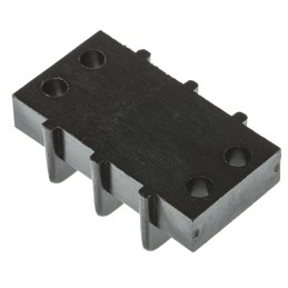 5 pcs - RS PRO Barrier Strip, 9.5mm Pitch, 20A, 750 V, Screw Termination