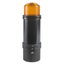 1 pcs - Schneider Electric Harmony XVB Series Amber Flashing Beacon, 24 V ac/dc, Base Mount, Discharge Tube Bulb, IP65