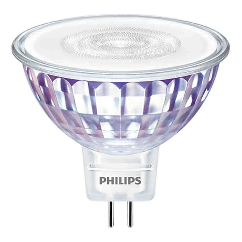 1 pcs - Philips GU5.3 LED Reflector Lamp 7 W(50W), 2700K, Warm White, Reflector shape