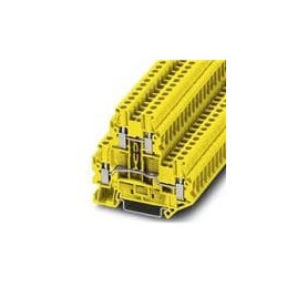 1 pcs : 3035467 - DIN Rail Terminal Blocks UTTB 4 YE