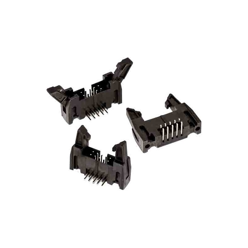 5 pcs - Wurth Elektronik WR-BHD Series Right Angle PCB Header, 14 Contact(s), 2.54mm Pitch, 2 Row(s)