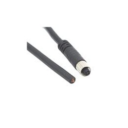 1 pcs : CCA-000-M01R203 - Sensor Cables / Actuator Cables M5 4 pos Female straight/blunt 1 mtr