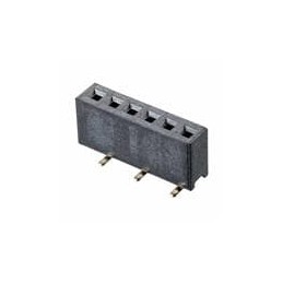 1 pcs : M50-3140645 - Headers & Wire Housings 6 WAY SIL VERT SMT SKT